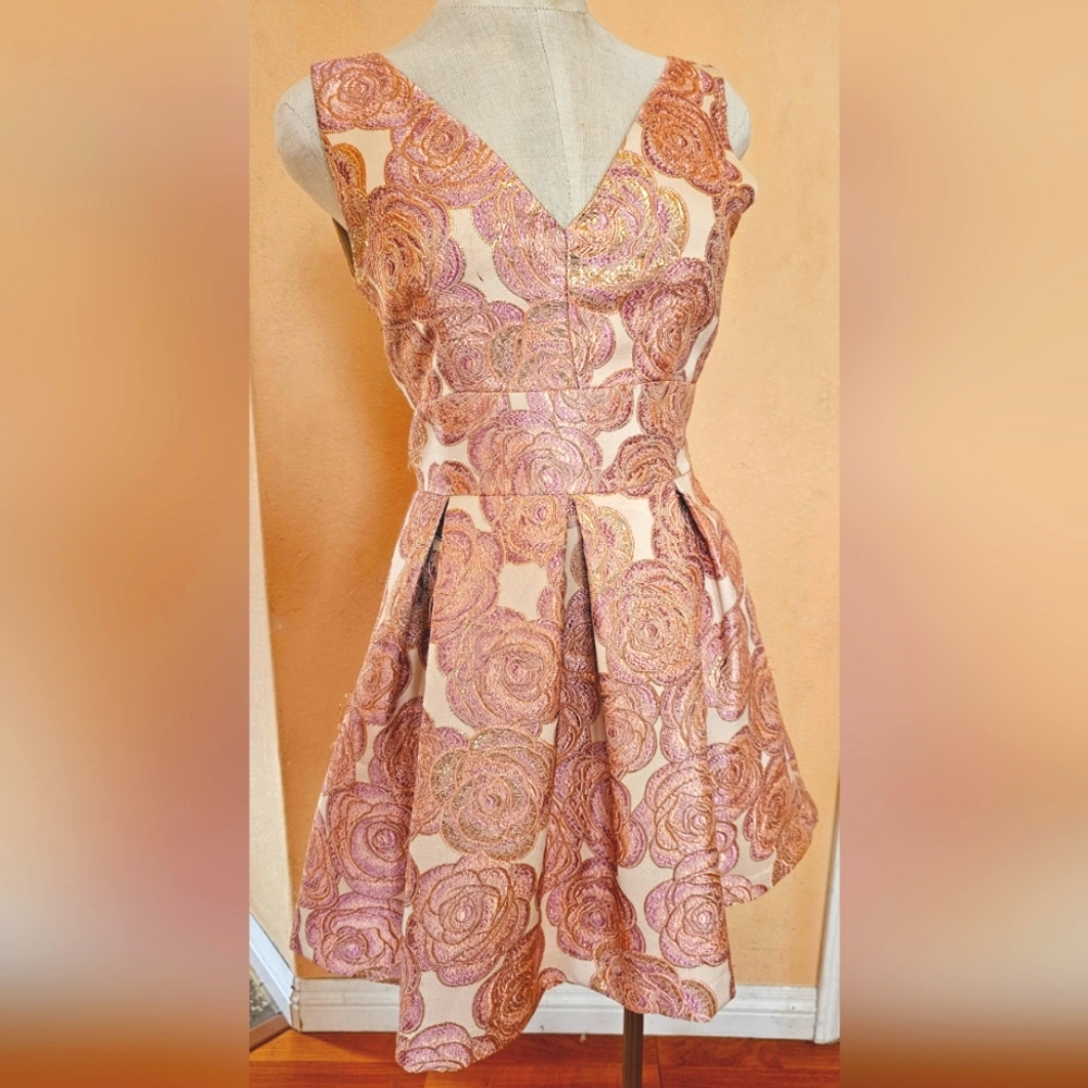 Whimsical cocktail dress! 1950's Glam